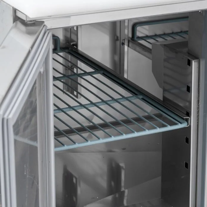Compact Double Door Refrigerated Saladette - Image 2