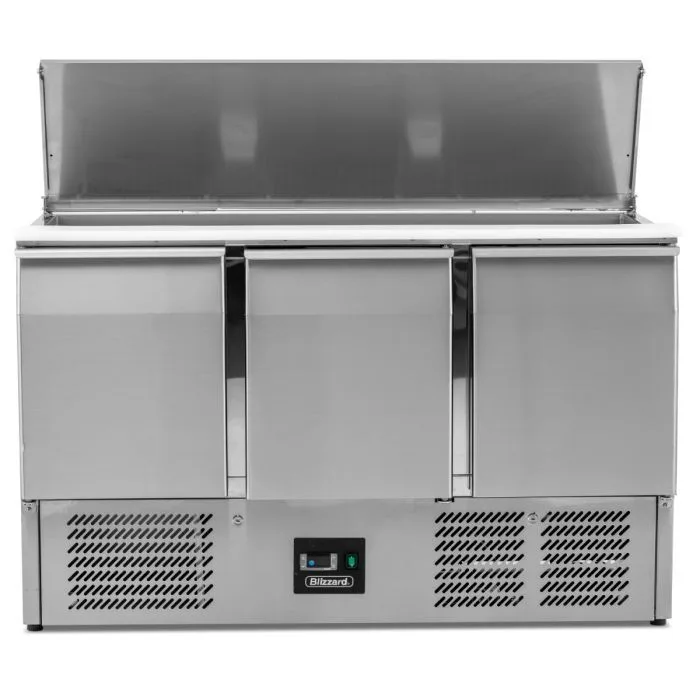Compact Triple Door Refrigerated Saladette - Image 6