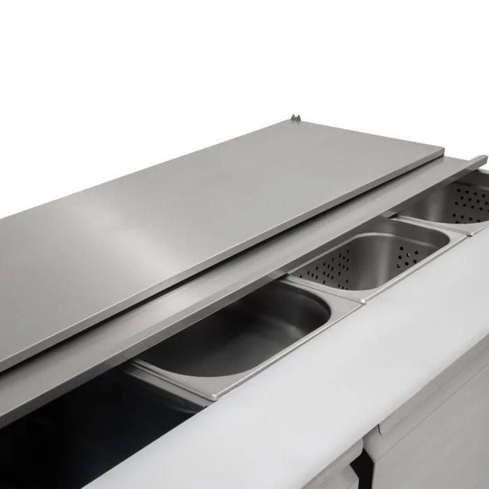 Compact Triple Door Refrigerated Saladette - Image 4
