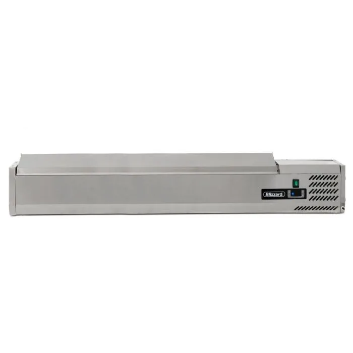 2m Hinged 1/3 Gastronorm Prep Top - Image 3