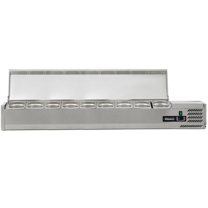 2m Hinged 1/3 Gastronorm Prep Top - Image 4