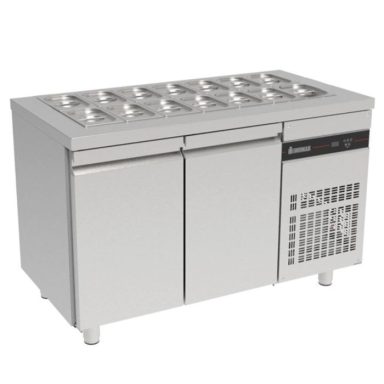 Double Hinged Door Gastronorm Saladette