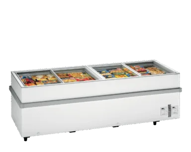 1100CHV WH Island Site Freezer