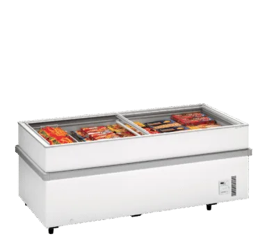 900CHV WH Island Site Freezer