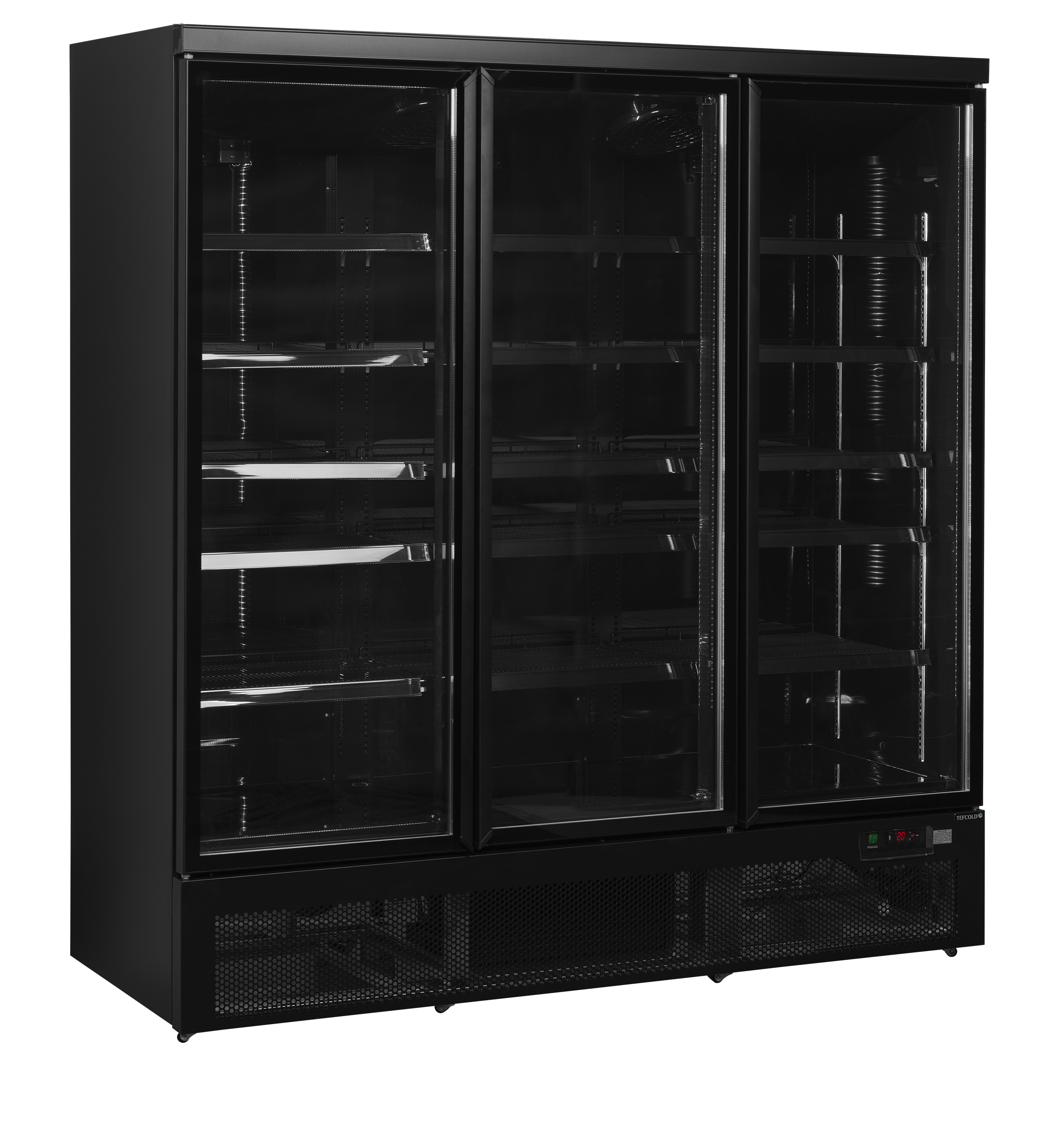 Atom Maxi C3DBB Glass Door Merchandiser