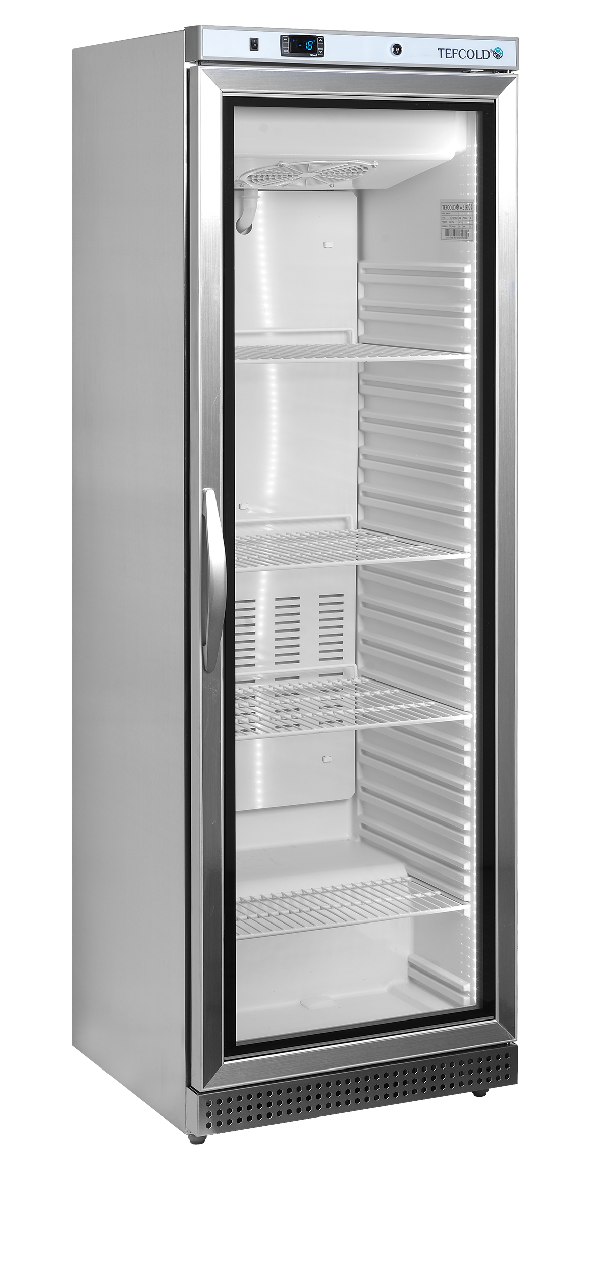UF400VSG Glass Door Display Freezer