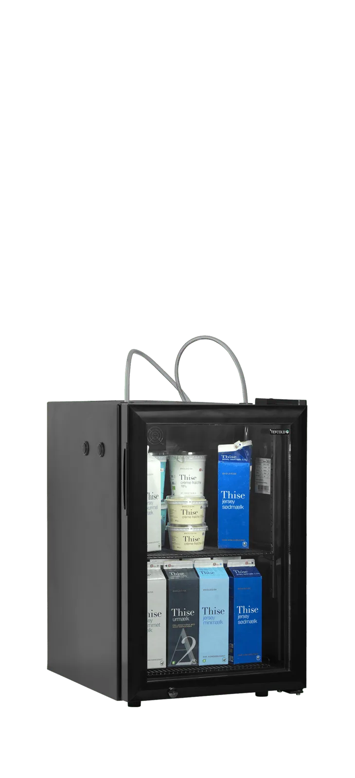 Tefcold BC60MC milk cooler with stock image