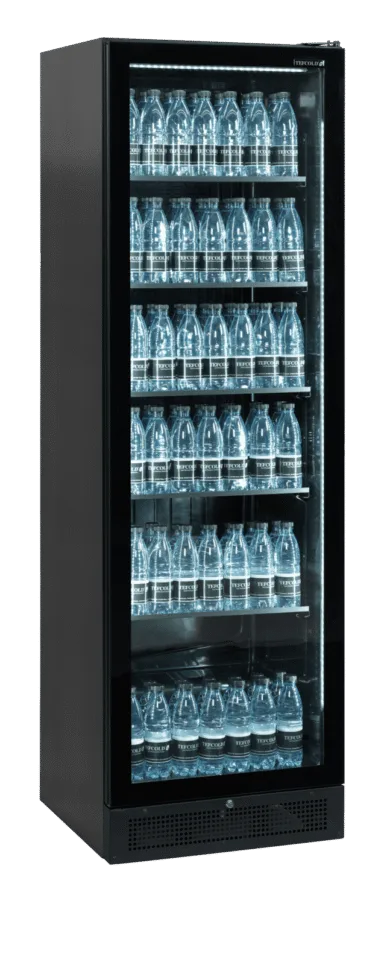 SCU1425 FRAMELESS Glass Door Merchandiser