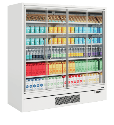Galaxy+ GP20FGD White Multideck With Doors