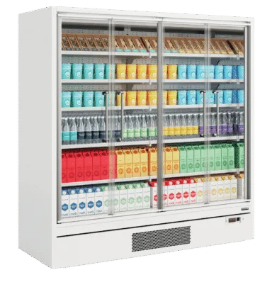 Galaxy+ GP20FGD White Multideck With Doors