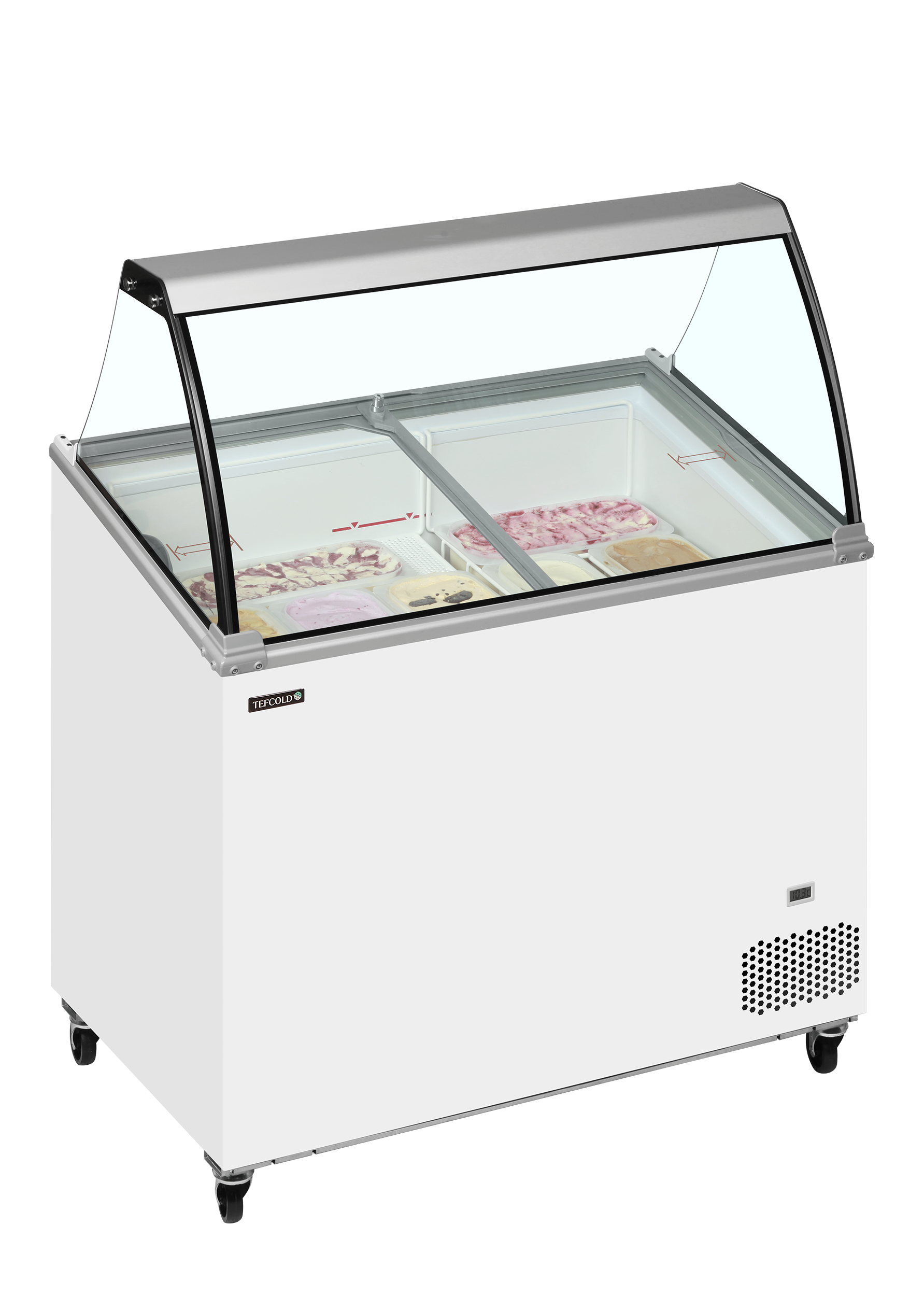 IC301SCE + CANOPY Scoop Ice Cream Display - Image 2