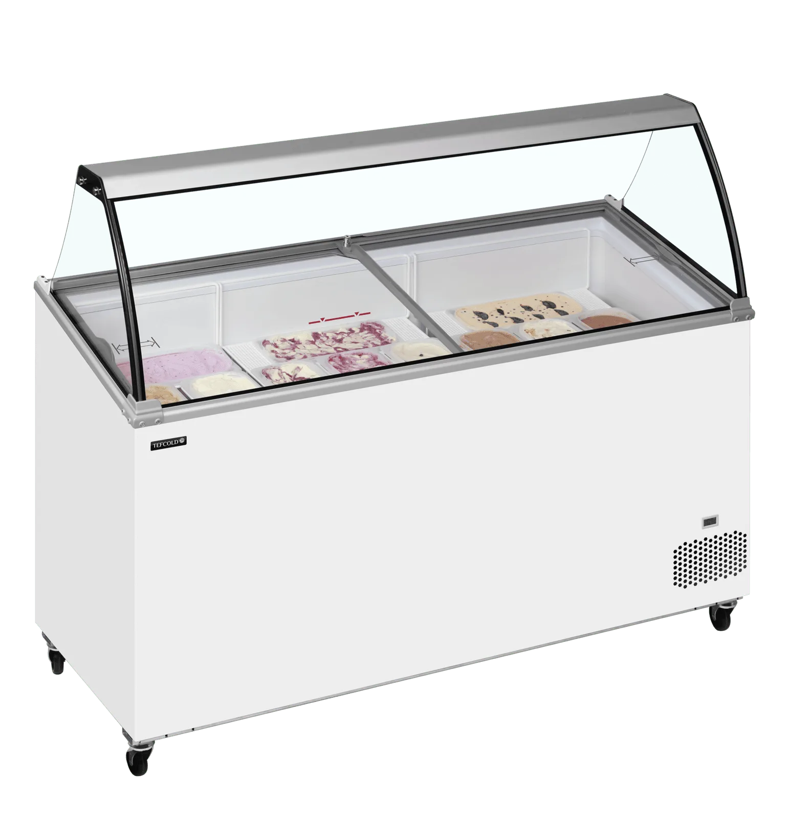 IC501SCE + CANOPY Scoop Ice Cream Display - Image 2