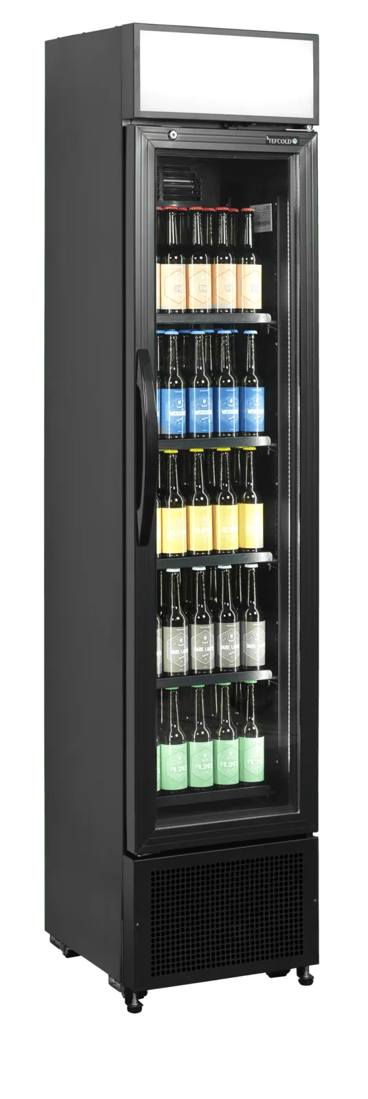 FSC175H BLACK Slimline Glass Door