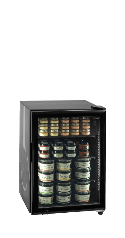 Tefcold UR90G-Sub Zero cooler with stock image