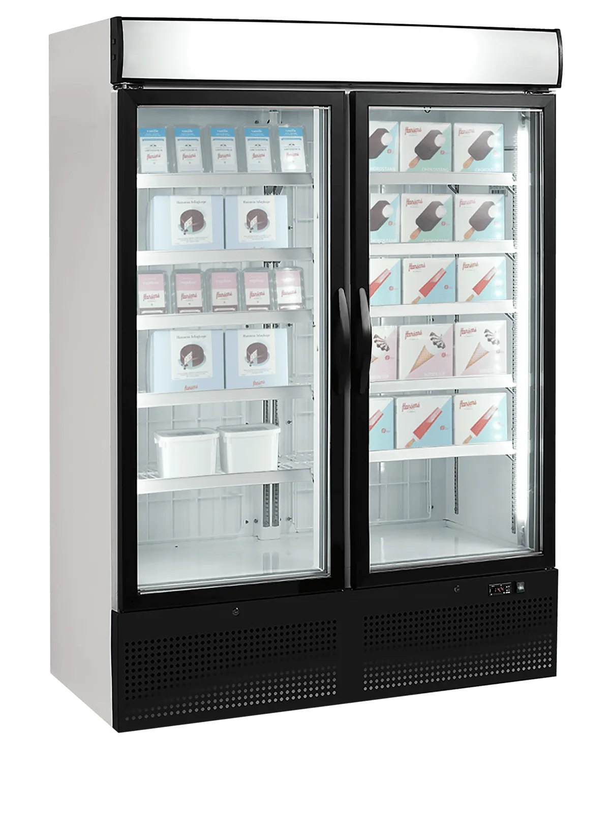 NF5000G Glass Door Display Freezer - Image 2