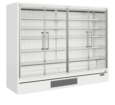 Galaxy+ GP26FGD White Multideck With Doors