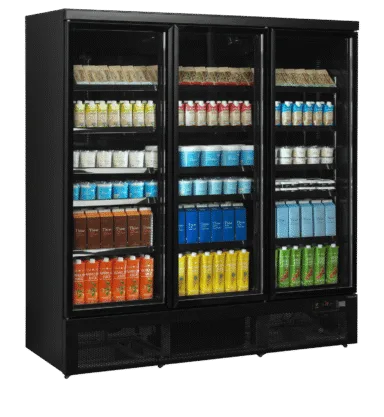 Atom Maxi C3DBB Glass Door Merchandiser