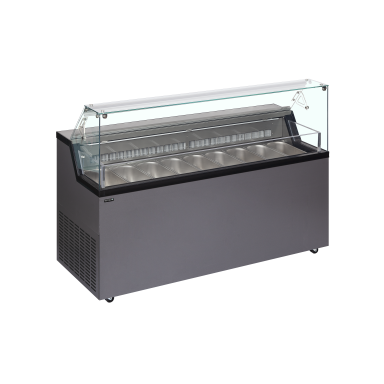 MIRABELLA 9 Scoop Ice Cream Display