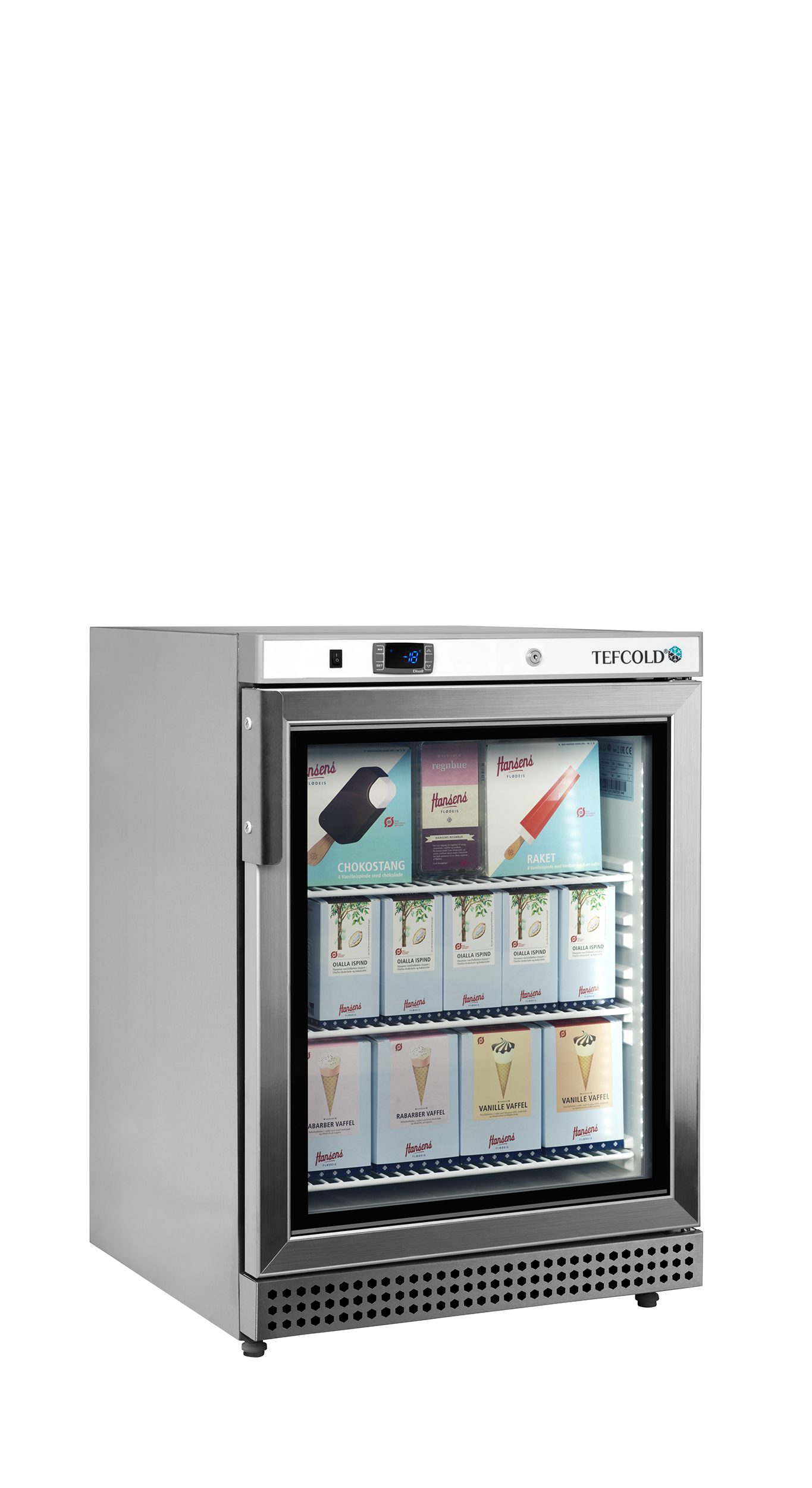 UF200VSG Glass Door Display Freezer - Image 2
