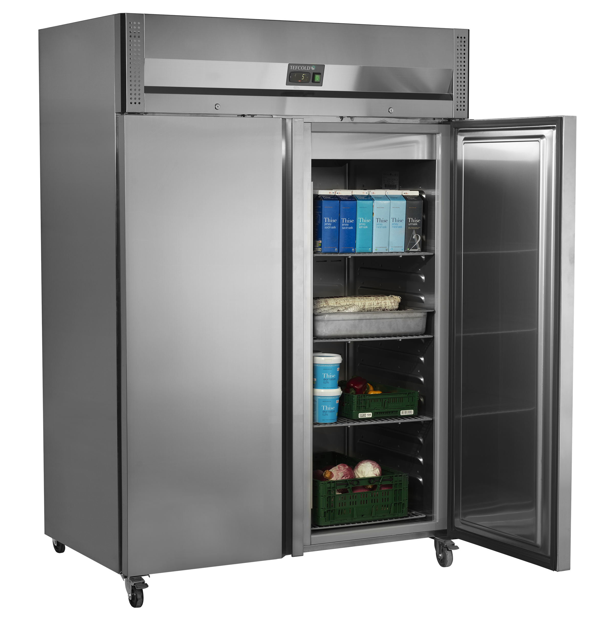 RK1420X1 Gastronorm Solid Door Refrigerator - Image 2