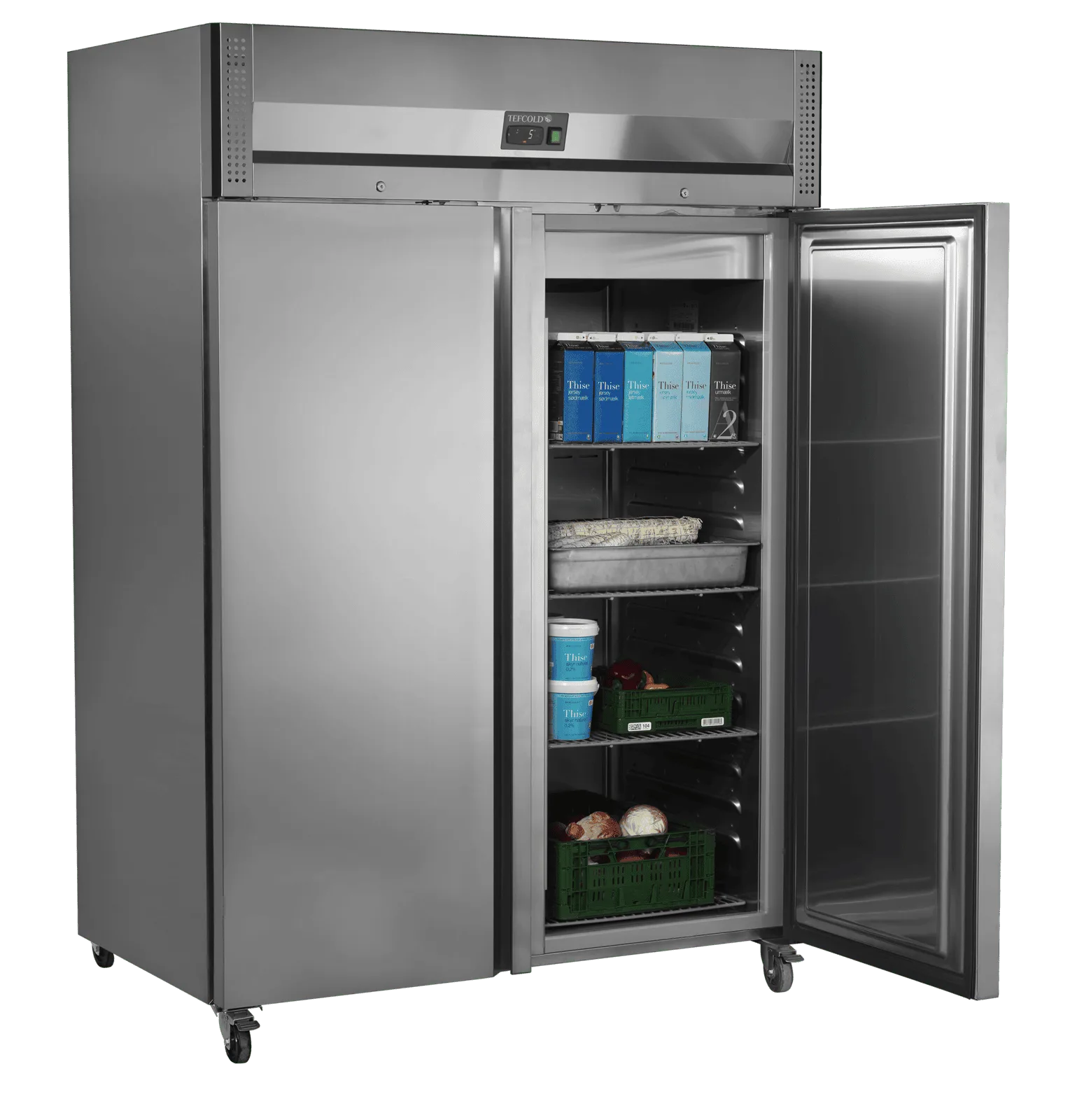 RK1420X1 Gastronorm Solid Door Refrigerator - Image 2