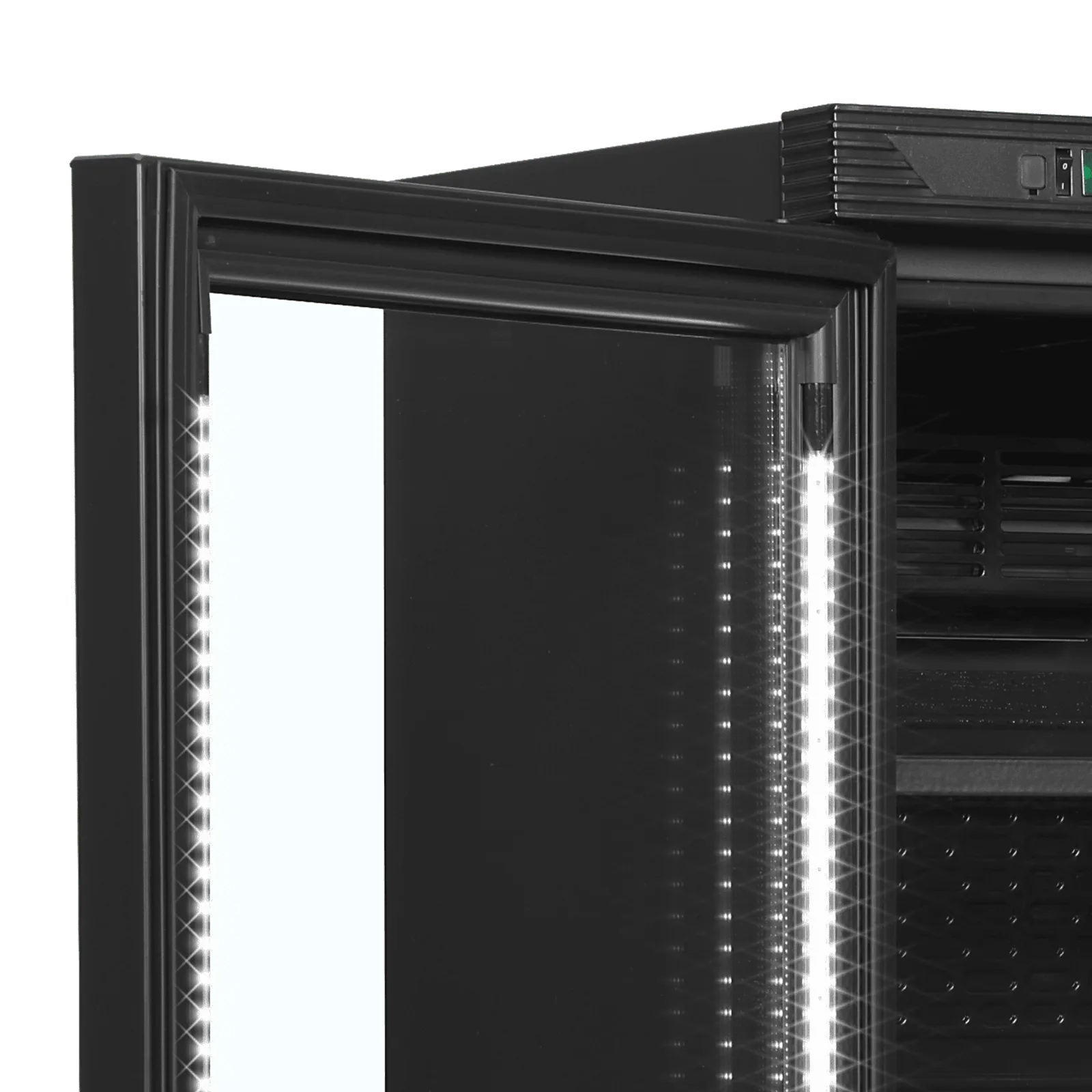 CEV425 BLACK L/H Glass Door Merchandiser - Image 3