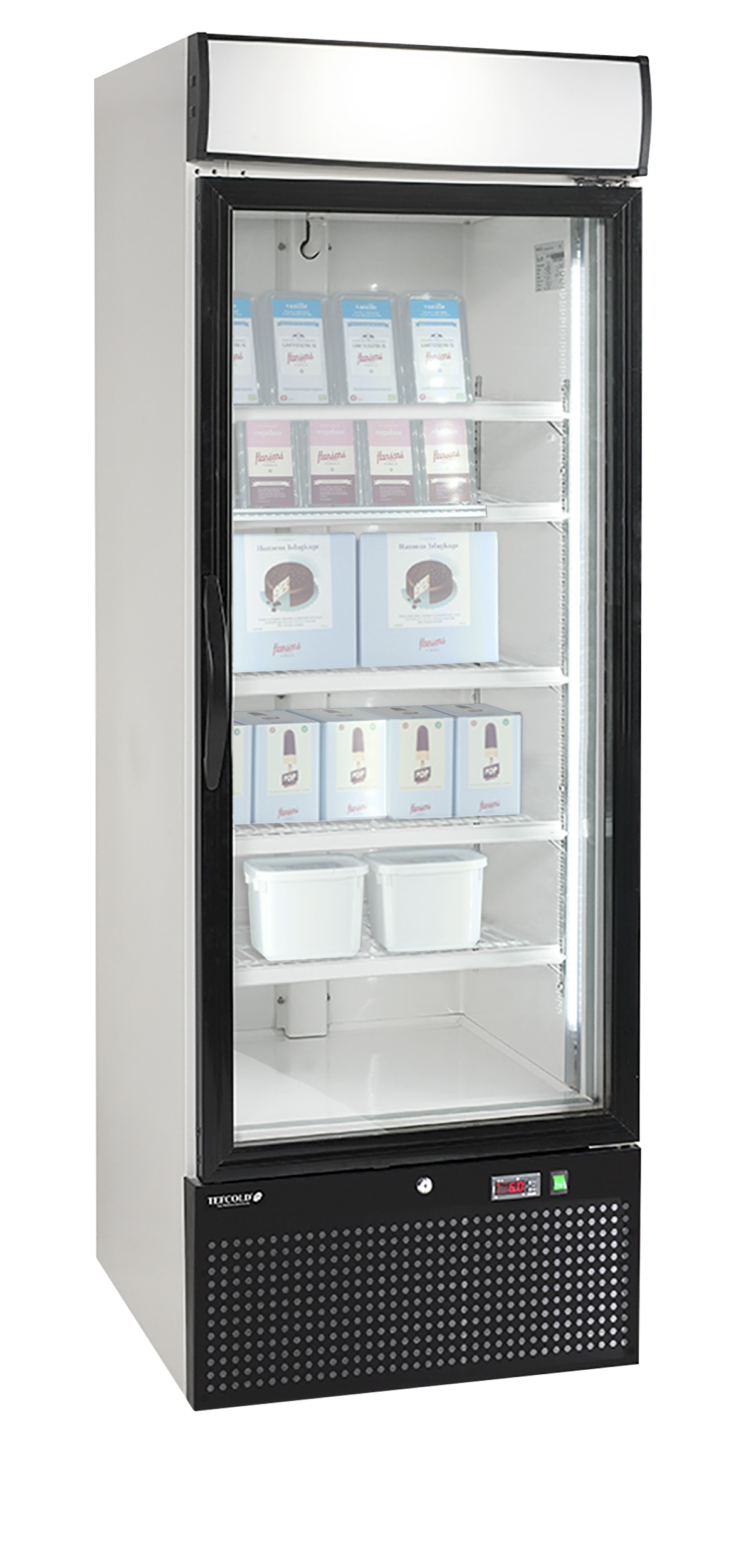 NF2500G Glass Door Display Freezer - Image 2