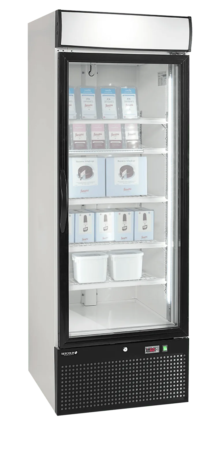 NF2500G Glass Door Display Freezer - Image 2