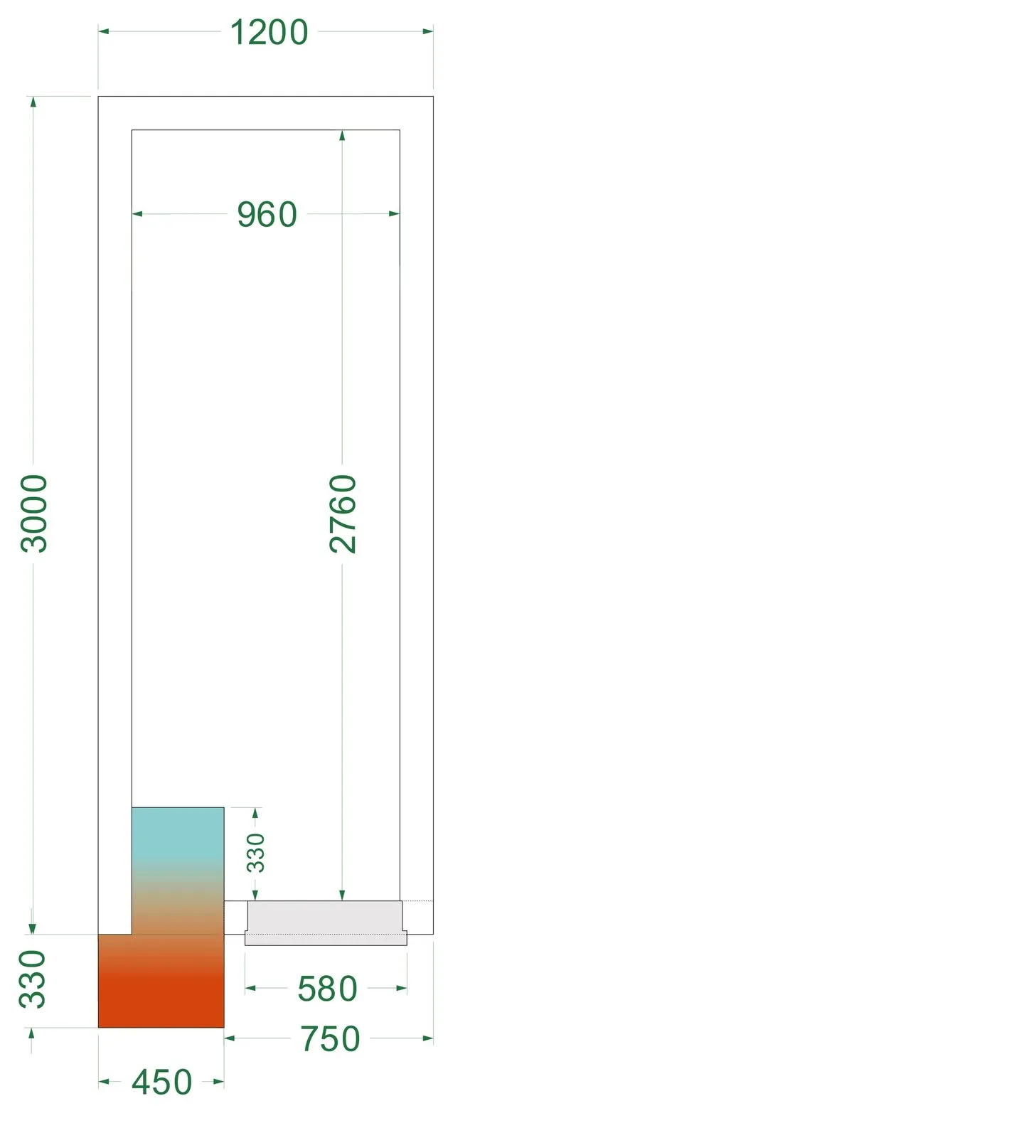 Shelf Rack System Kit CRNF1230