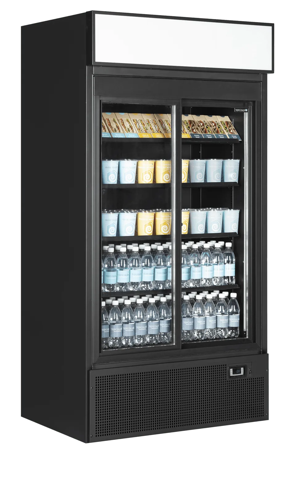FSC1000S BLACK Glass Door