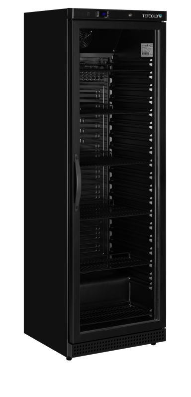 UR400G BLACK Glass Door Merchandiser