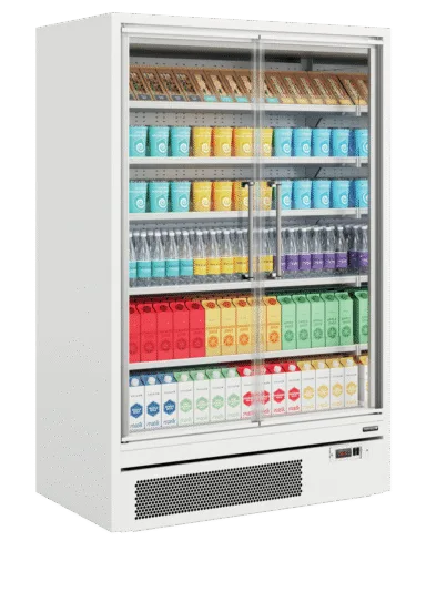 Galaxy+ GP14FGD White Multideck With Doors