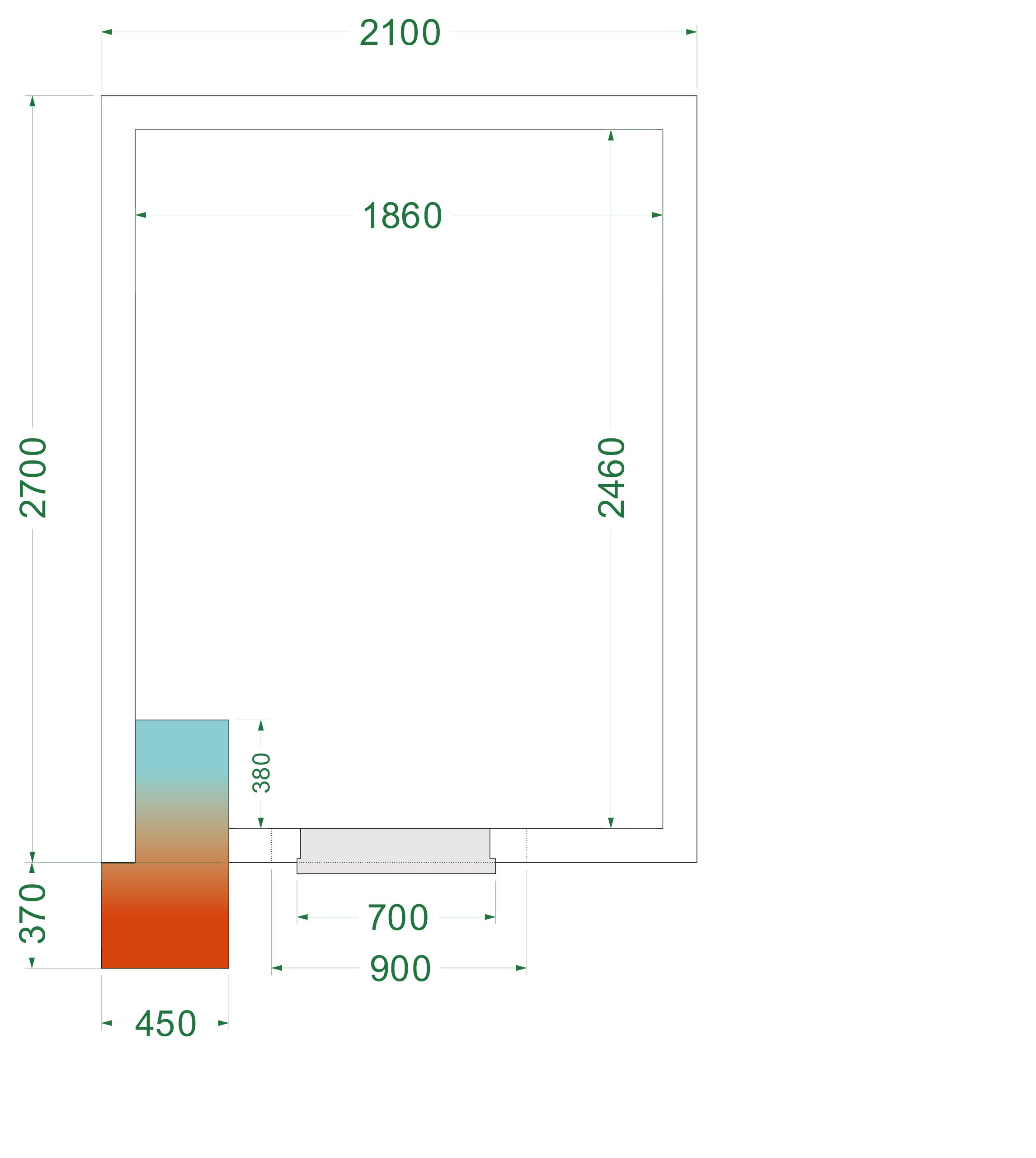 CRNF2127 Freezer Room