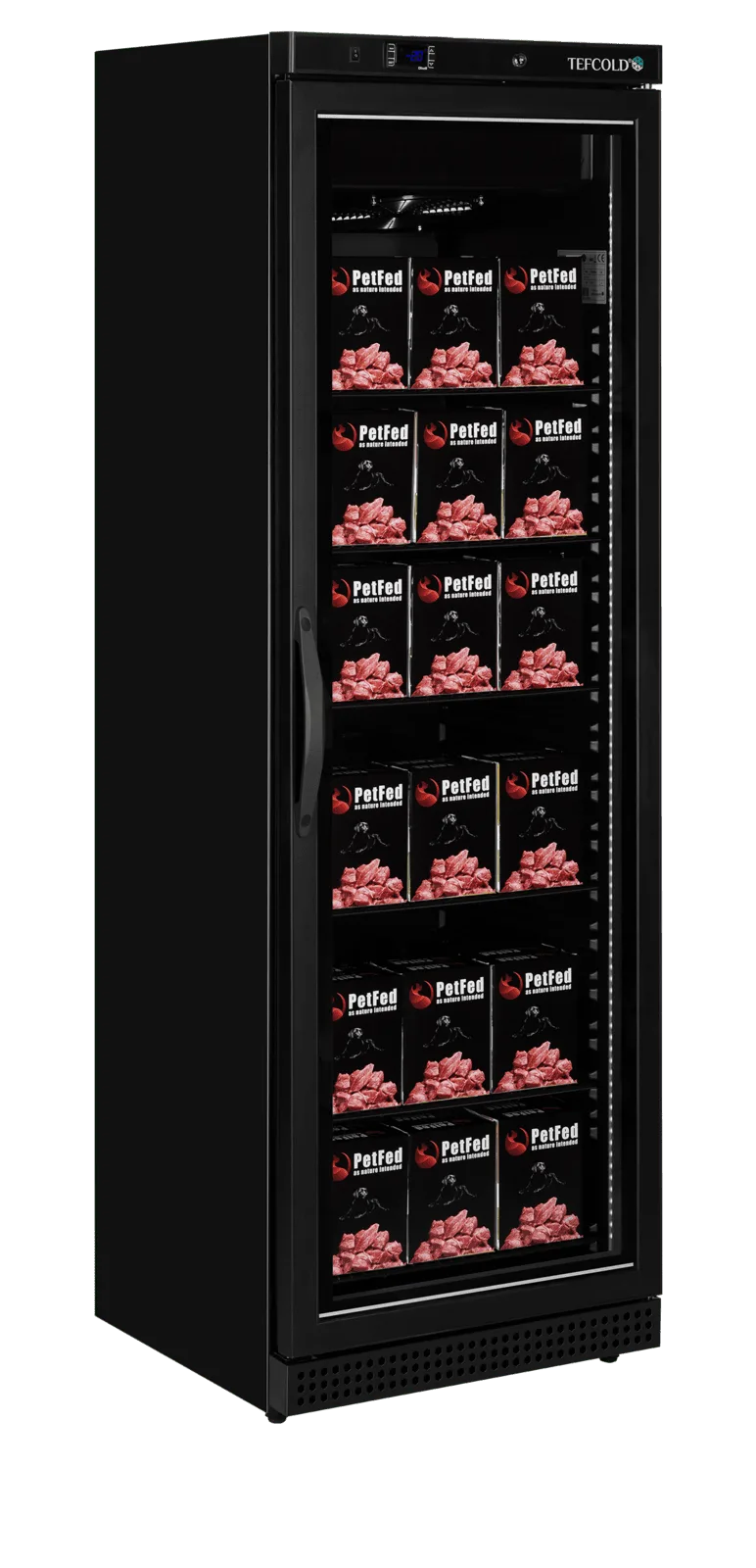 UF400VGB Glass Door Display Freezer - Image 2