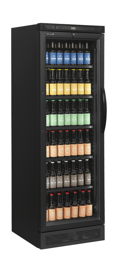 CEV425 BLACK L/H Glass Door Merchandiser