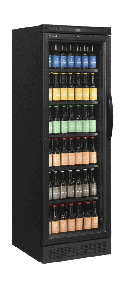 CEV425 BLACK L/H Glass Door Merchandiser