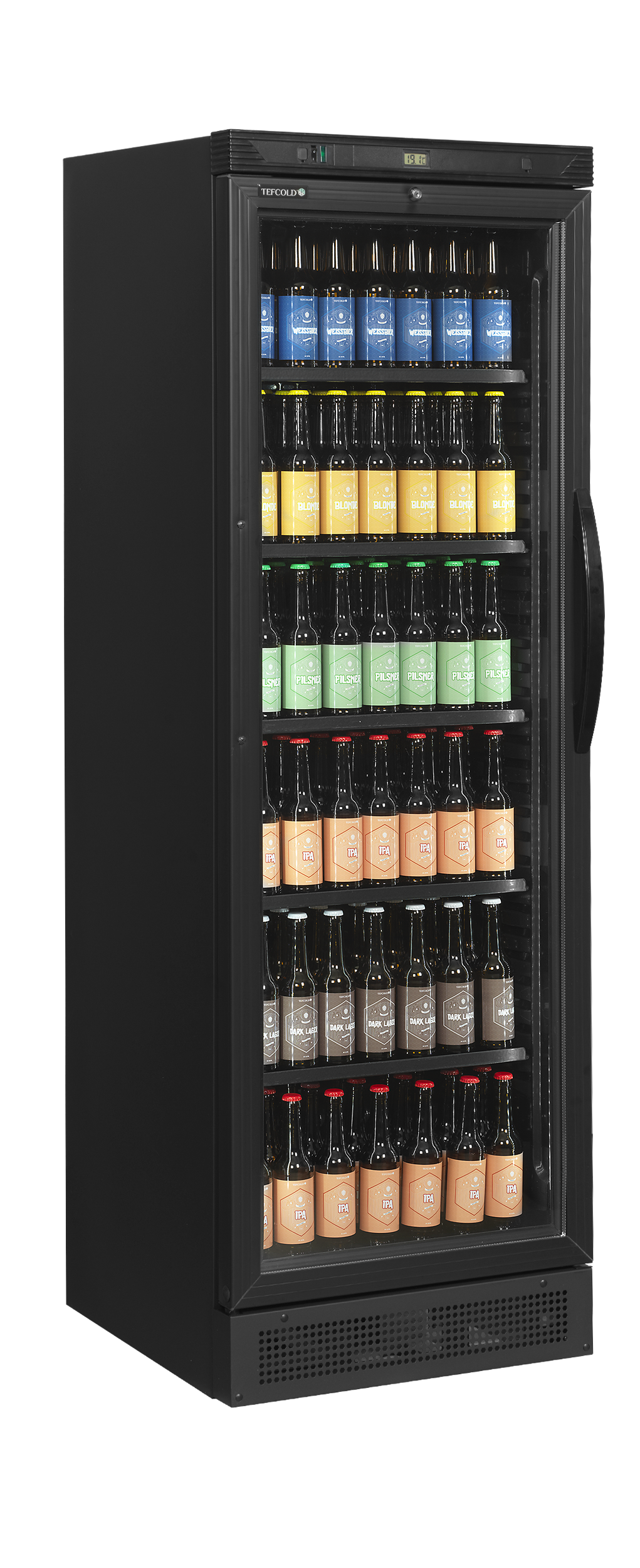 CEV425 BLACK L/H Glass Door Merchandiser - Image 2