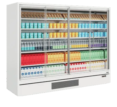 Galaxy+ GP26FGD White Multideck With Doors