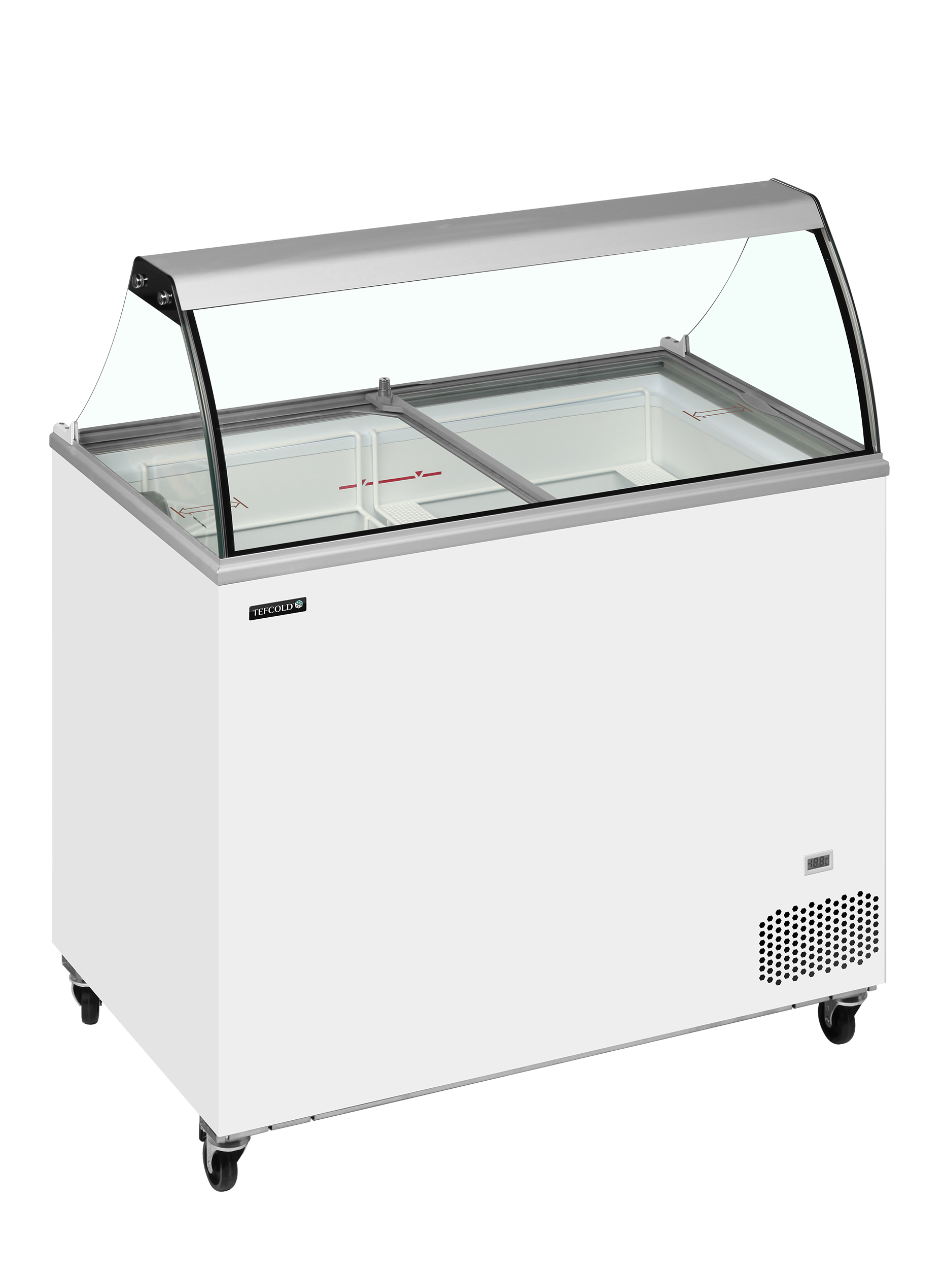 IC301SC + CANOPY Scoop Ice Cream Display