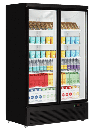 Atom Maxi C2DB Glass Door Merchandiser