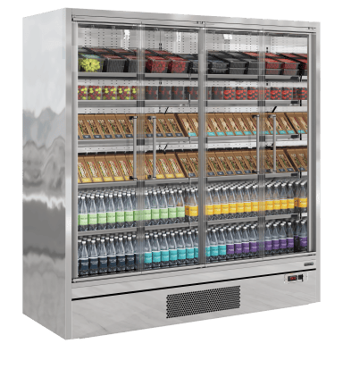 Galaxy+ GP20FGD SS Multideck With Doors