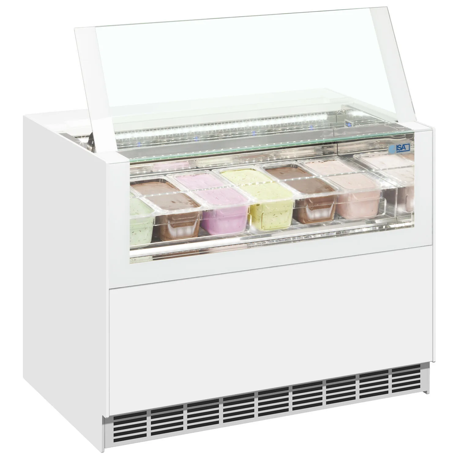 ONESHOW FREE LARGE Ventilated Scoop Ice Cream Display - Image 2