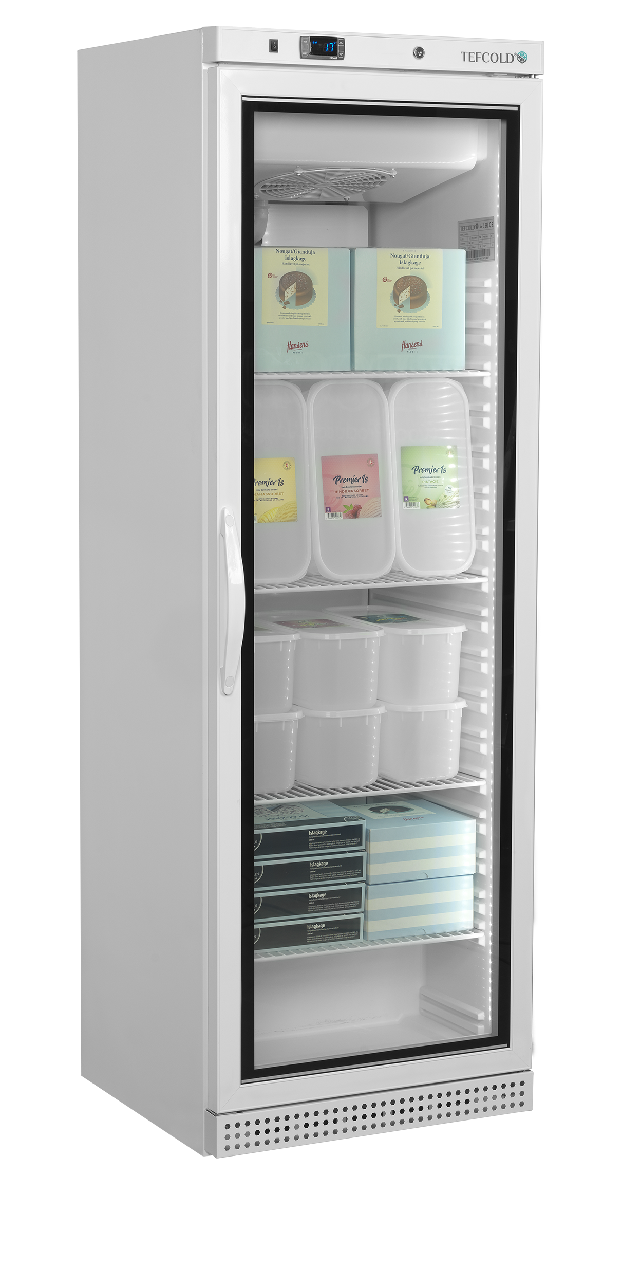 UF400VGW Glass door display freezer - Image 2