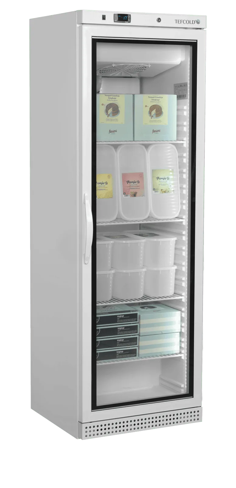 UF400VGW Glass door display freezer - Image 2
