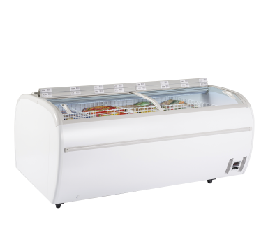 DUPLA 2.2DE White High Vision Freezer