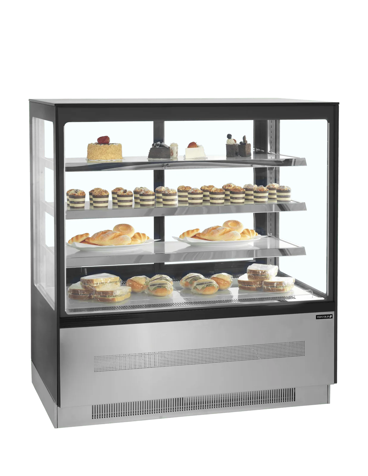 LPD903F/BLACK Chilled Display Cabinet - Image 2