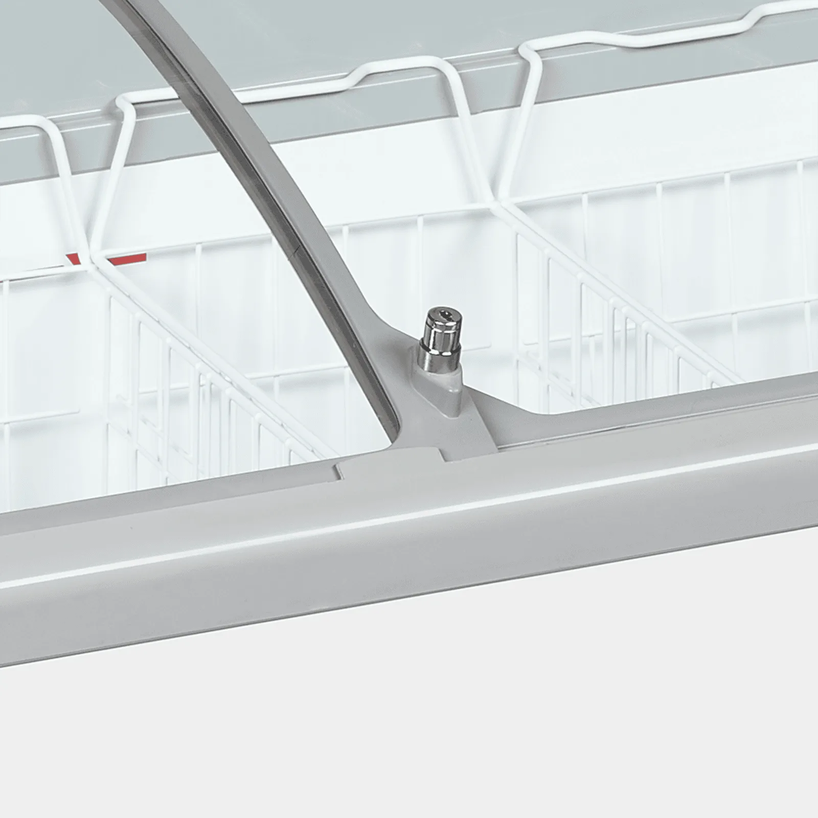 NIC201SCEB Sliding Curved Glass Lid Chest Freezer - Image 4