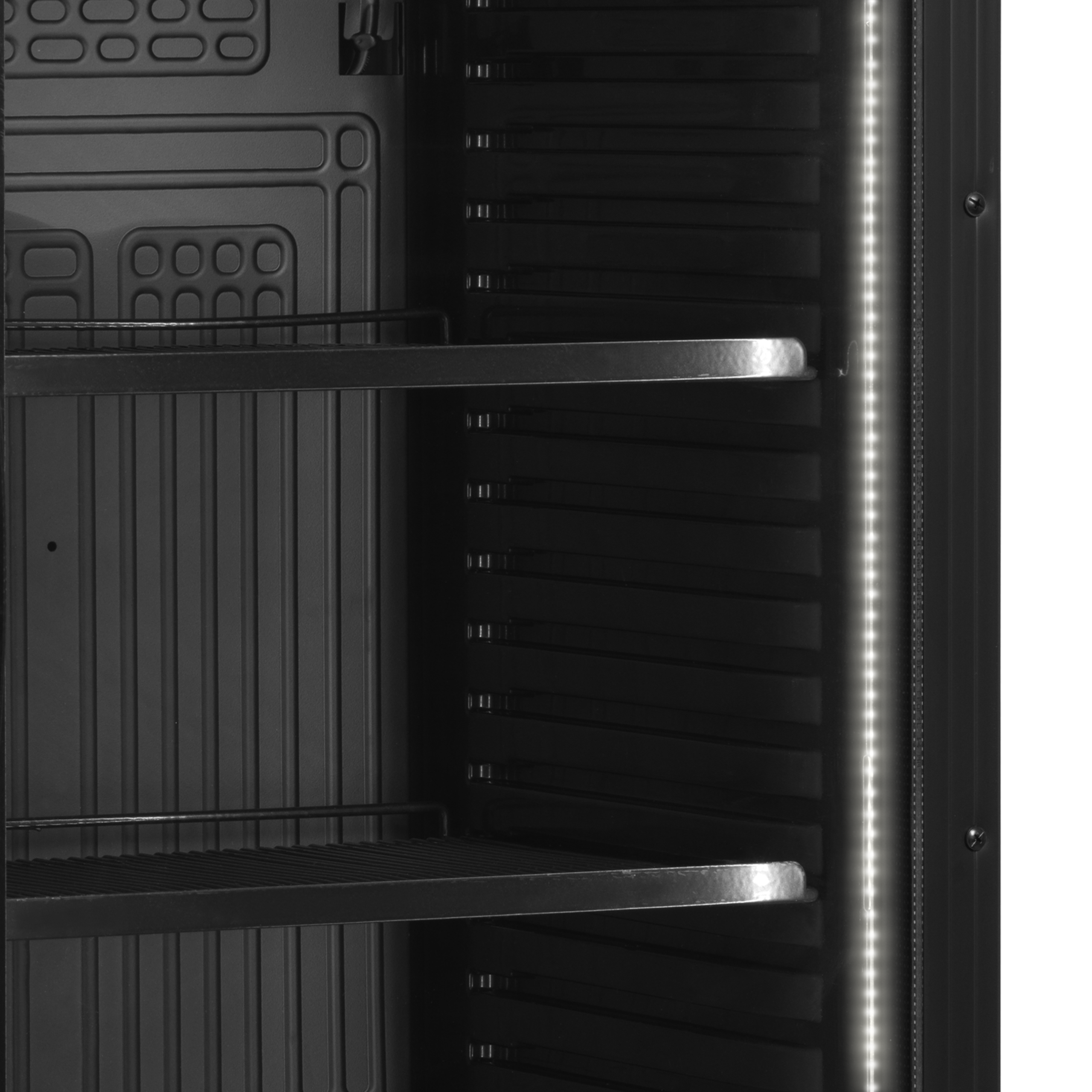 CEV425CP BLACK Glass Door Merchandiser - Image 4