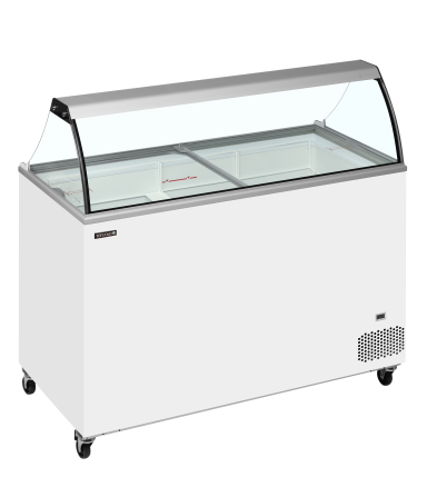 IC401SC + CANOPY Scoop Ice Cream Display w/Baskets