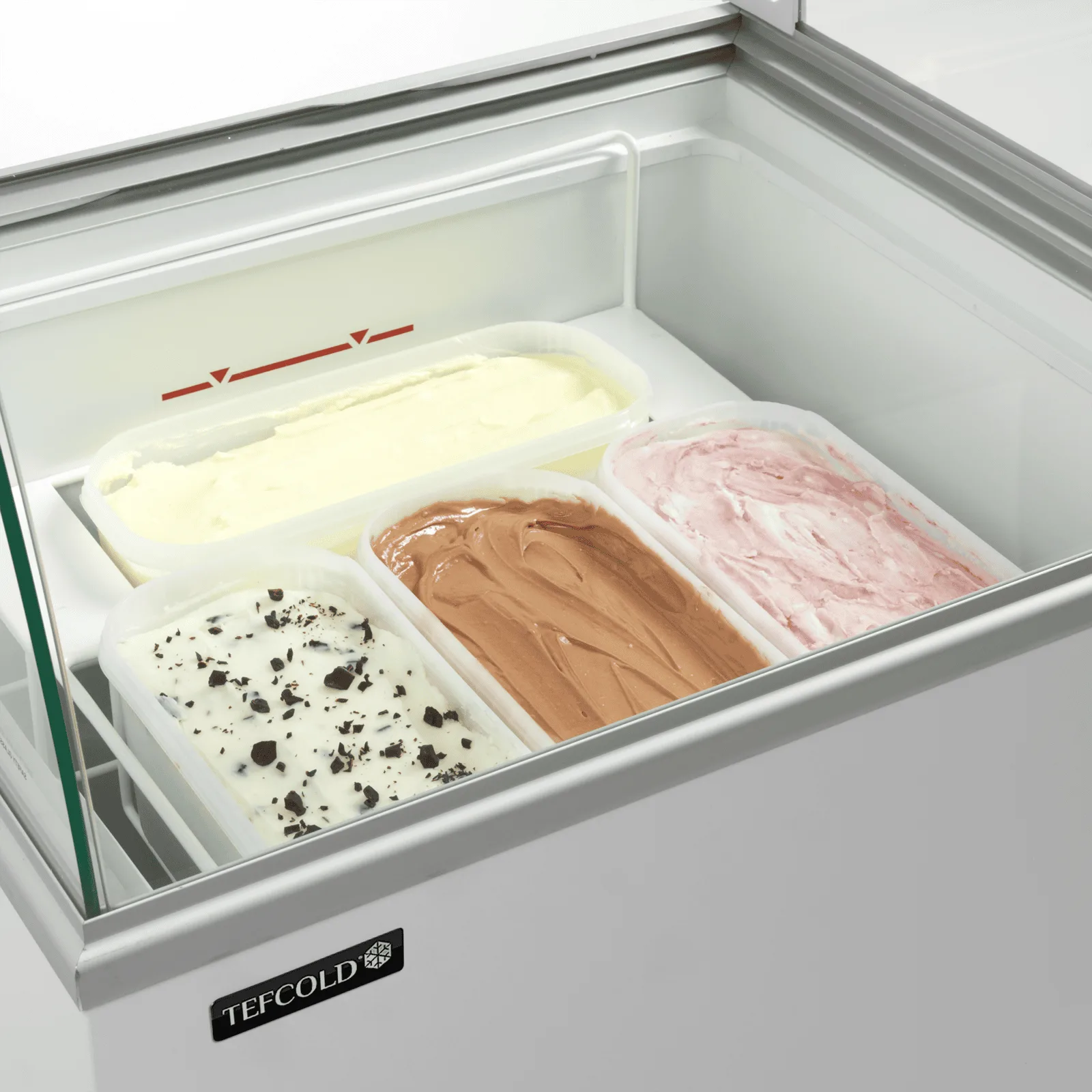 IC201SCE + CANOPY Scoop Ice Cream Display - Image 3